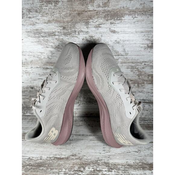 Women's New Balance DynaSoft Pro Run V2 Light Biege Running Shoes Sz 9B Athletic - Picture 7 of 10